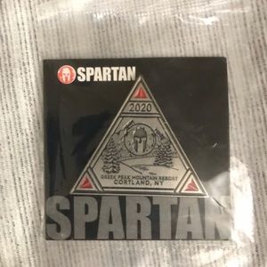 Spartan Race 2020 Greek Peak delta icon coin